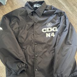 Stussy X Cdg Coach Jacket Size L