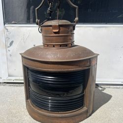 Maritime Antique brass starboard Perko Navigation Lantern