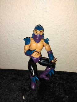 VINTAGE SHREDDER TEENAGE MUTANT NINJA TURTLES 1988 PLAYMATES 5" Action Figure $10.00
