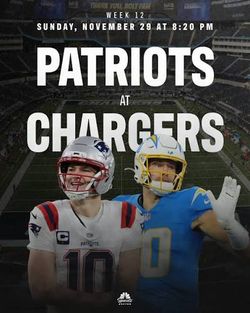 Chargers vs Patriots