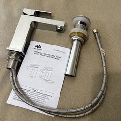 BRASS faucet Chrome Bathroom Faucet, Lava Odoro Single Hole Bathroom Faucet