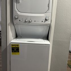 GE Stacked Washer and Dryer