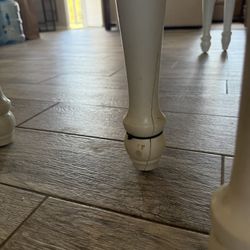Farmhouse Style Table w/Benches 