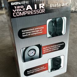 Bonaire 120v air compressor brand new
