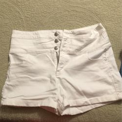 White Shorts