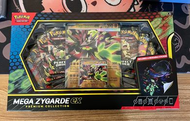 Pokemon Mega Zygarde Ex Premium Collection