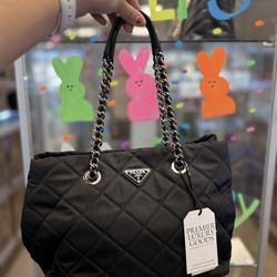 Prada Quilted Tote AUTHENTIC