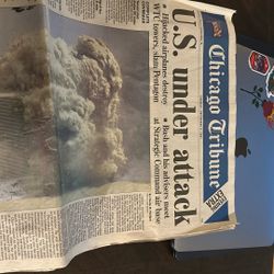 9/11/2001 Chicago Tribune Newspaper 