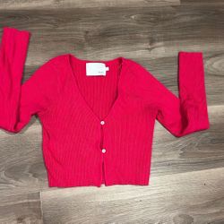 Hot pink Cardigan Size Small 