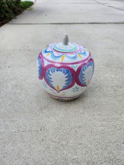 Porcelain Ginger Jar
