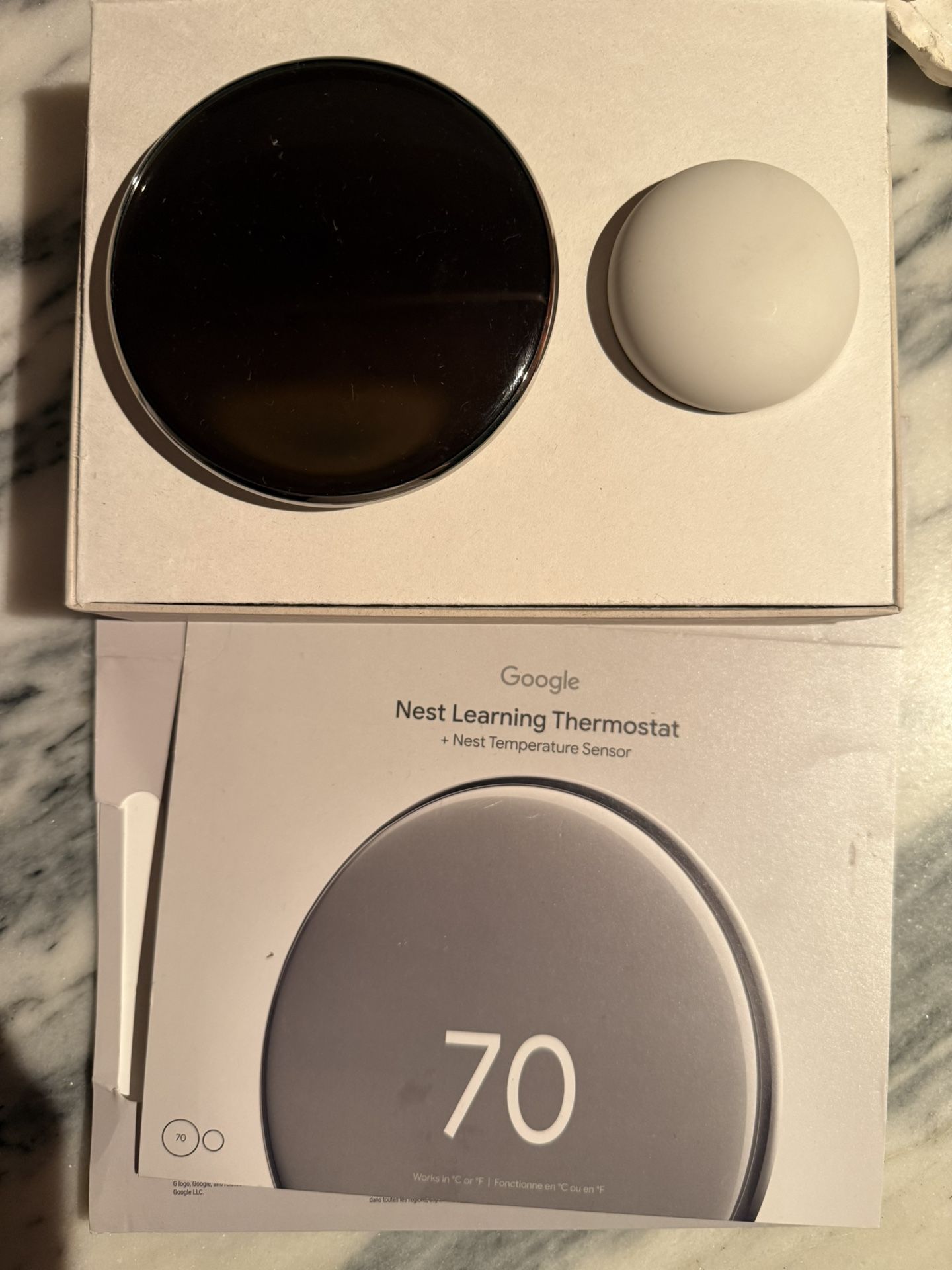 Google Nest Learning Thermostat 