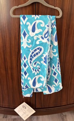 Sarong New with Tags Blue White