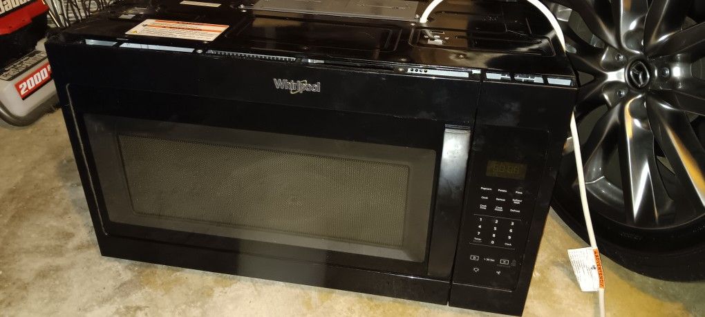 Whirlpool Microwave, Black 1000W