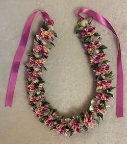 Handmade Graduation Ribbon Lei – Class of 2026