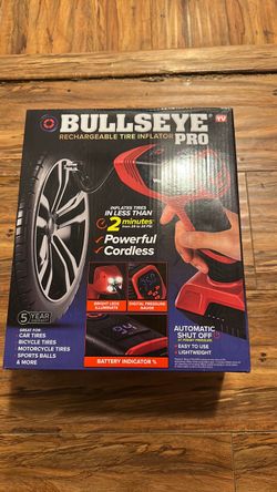 Bullseye Pro Rechargeable Tire Inflator