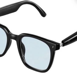 Smart Glasses for Men & Women – Bluetooth Glasses, Open Ear Speaker, HD Mic, UV400 & Blue Light Blocking
