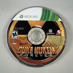 Duke Nukem Forever (Microsoft Xbox 360, 2011) Disc Only Video Game  