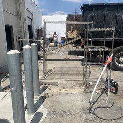 Metal Rack 3 All For $100