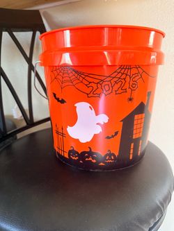 Home Depot Halloween bucket