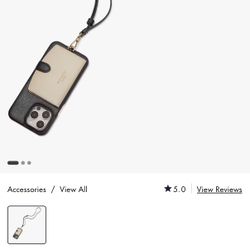 KATE SPADE IPHONE 15 PROMAX CROSSBODY CASE