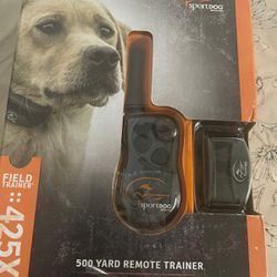 SportDOG Brand FieldTrainer 425X Shock Collar - Rechargeable Dog Training Collar with Shock, Vibrate, and Tone - 500 Yard Range - SD-425X