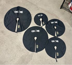 Cymbag Cymbal Sleeve Set of 5 from 10”-21”