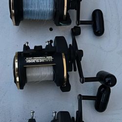 Diawa Sealine Fishing Reels Sl50sh,sl30sh And Sl20sh All 3 Reels For $225