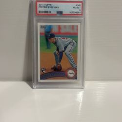 Baseball cards - Freddie Freeman Rookie 