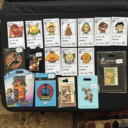 Disney Pins For Sale Or Trade 
