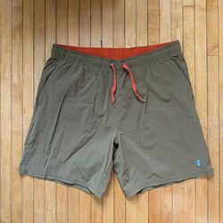 Cotopaxi Valle Active Stretch Performance Hiking Mens Brown Shorts Sz. L