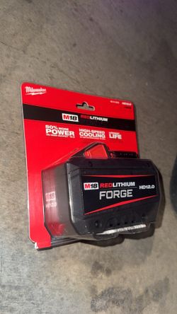 12.0ah Forge M18 battery new