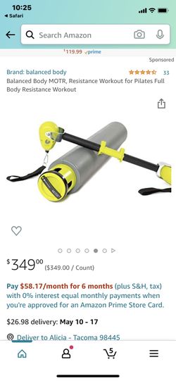 Pilates Balanced body Motr!