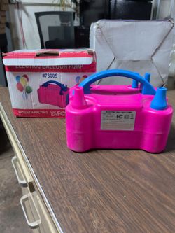 Balloon Pump Electric, Portable Balloons Inflator Blower Machine
