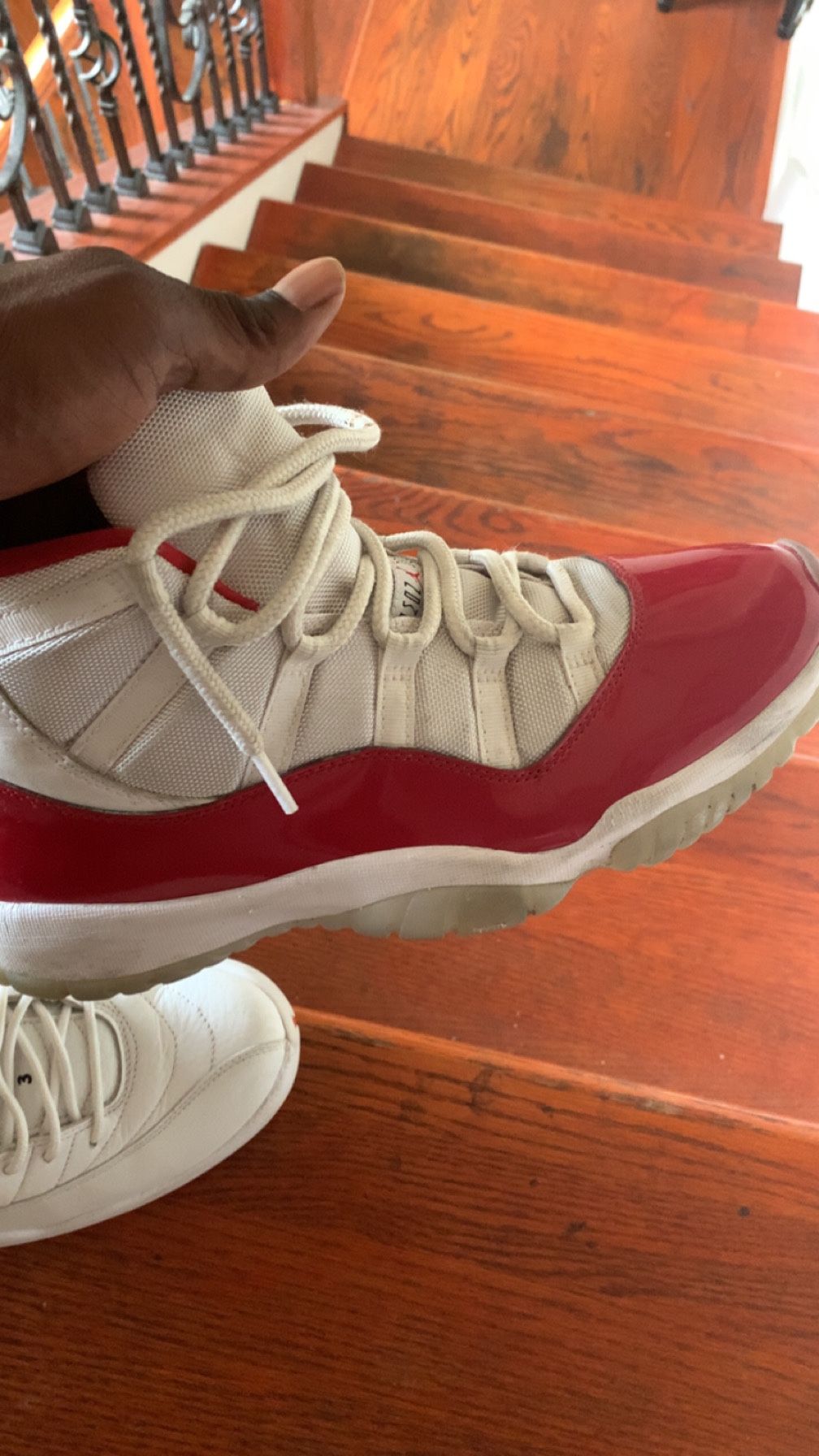 Red Jordan 11. Size 11.5