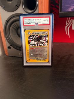 Vintage town on no map pokemon magneton PSA 10 slab