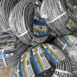 12/2 250ft MC Cable Metal Clad Wire ( Available) Firm On Price 