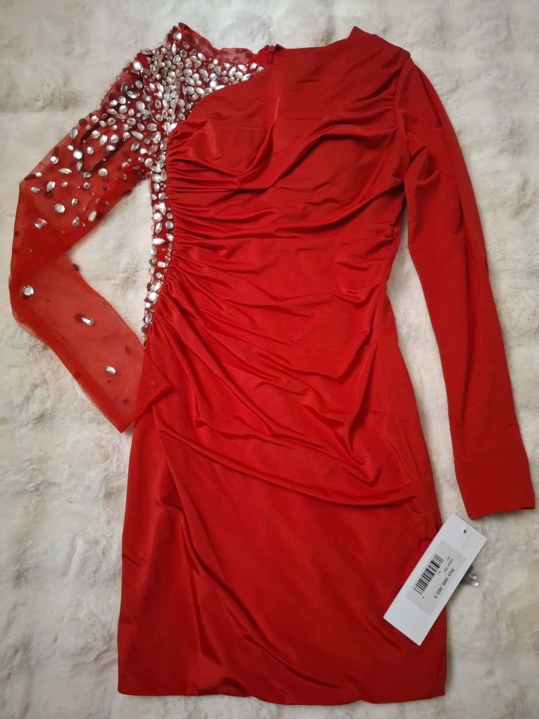 Jovani & Harve Leger Bling Party Dress New