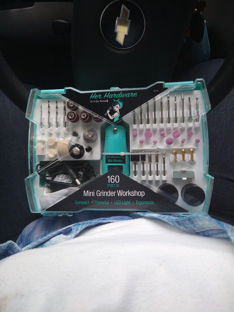 Mini Grinder Workshop Kit 160 Pieces