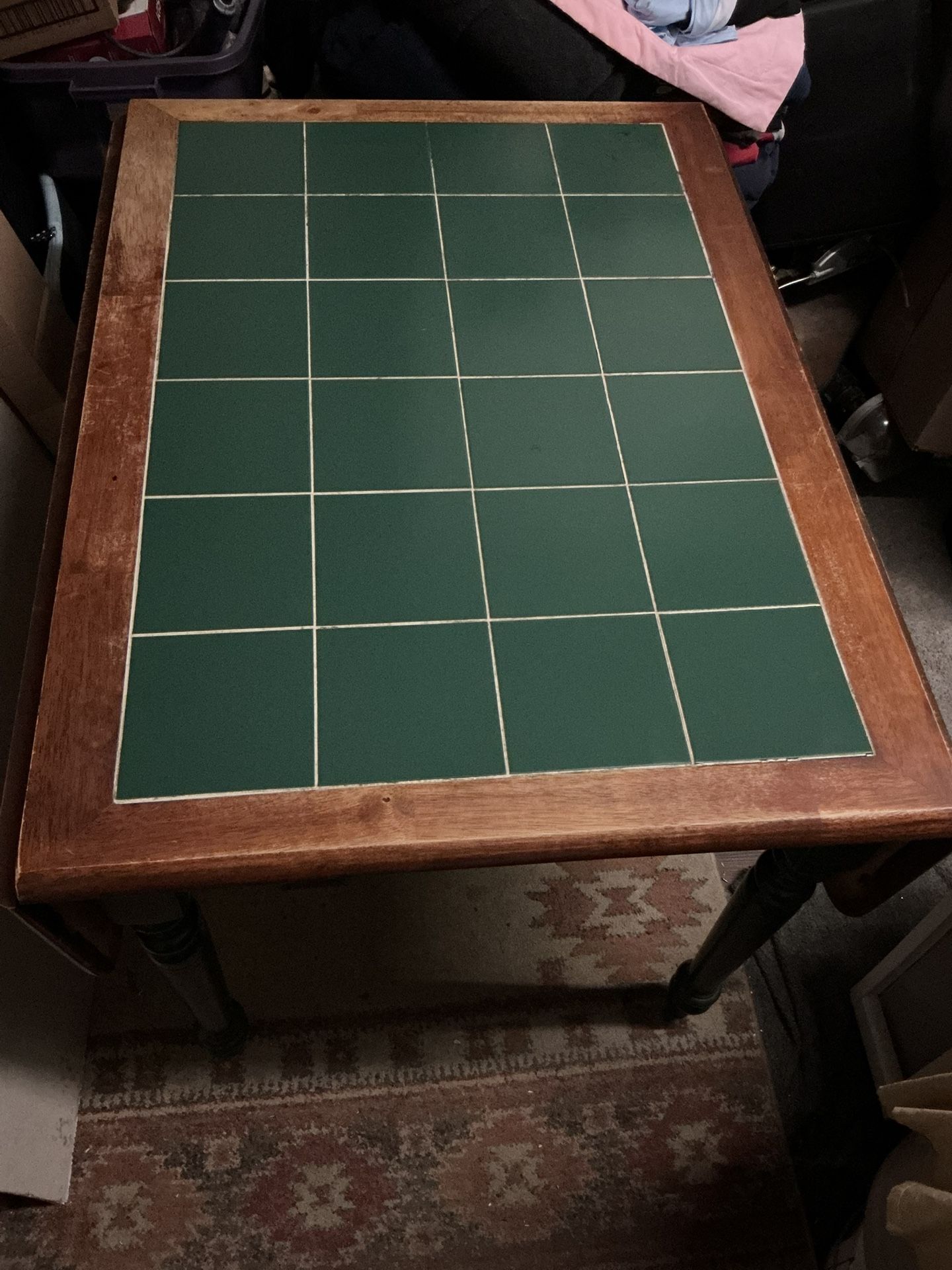 Wooden Table &(3) Chairs/drop Leaf/ 40x29x29