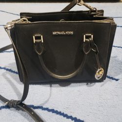 Michael Kors Sheila Small Center Zip Satchel Crossbody Bag
