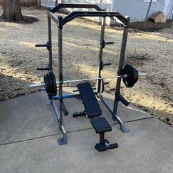**PENDING PICKUP** Power Rack & 335 Pounds 