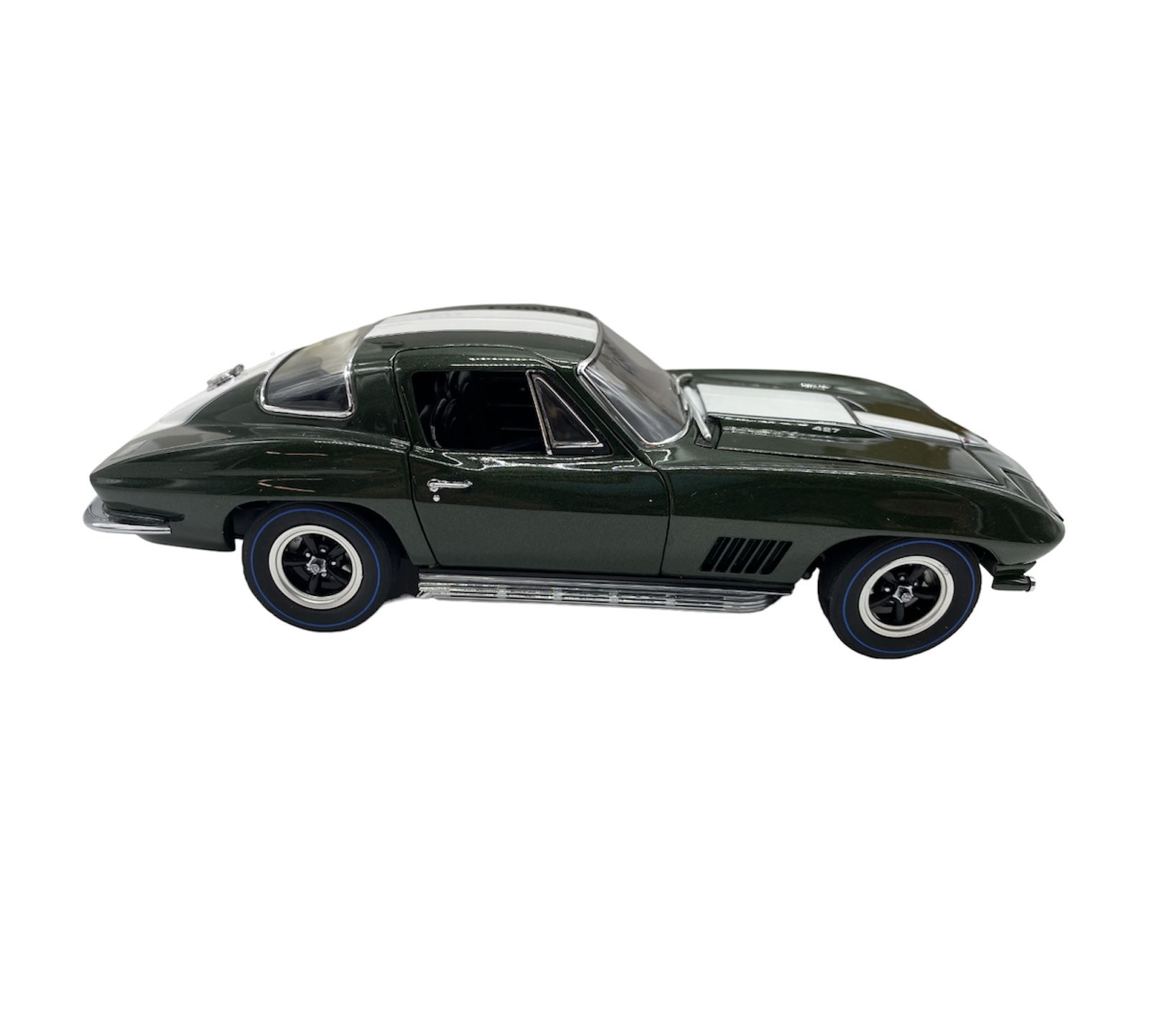 Danbury Mint 1967 CHEVY CORVETTE COUPE FSO 1/24 Die-cast w/Box Green Takin offers