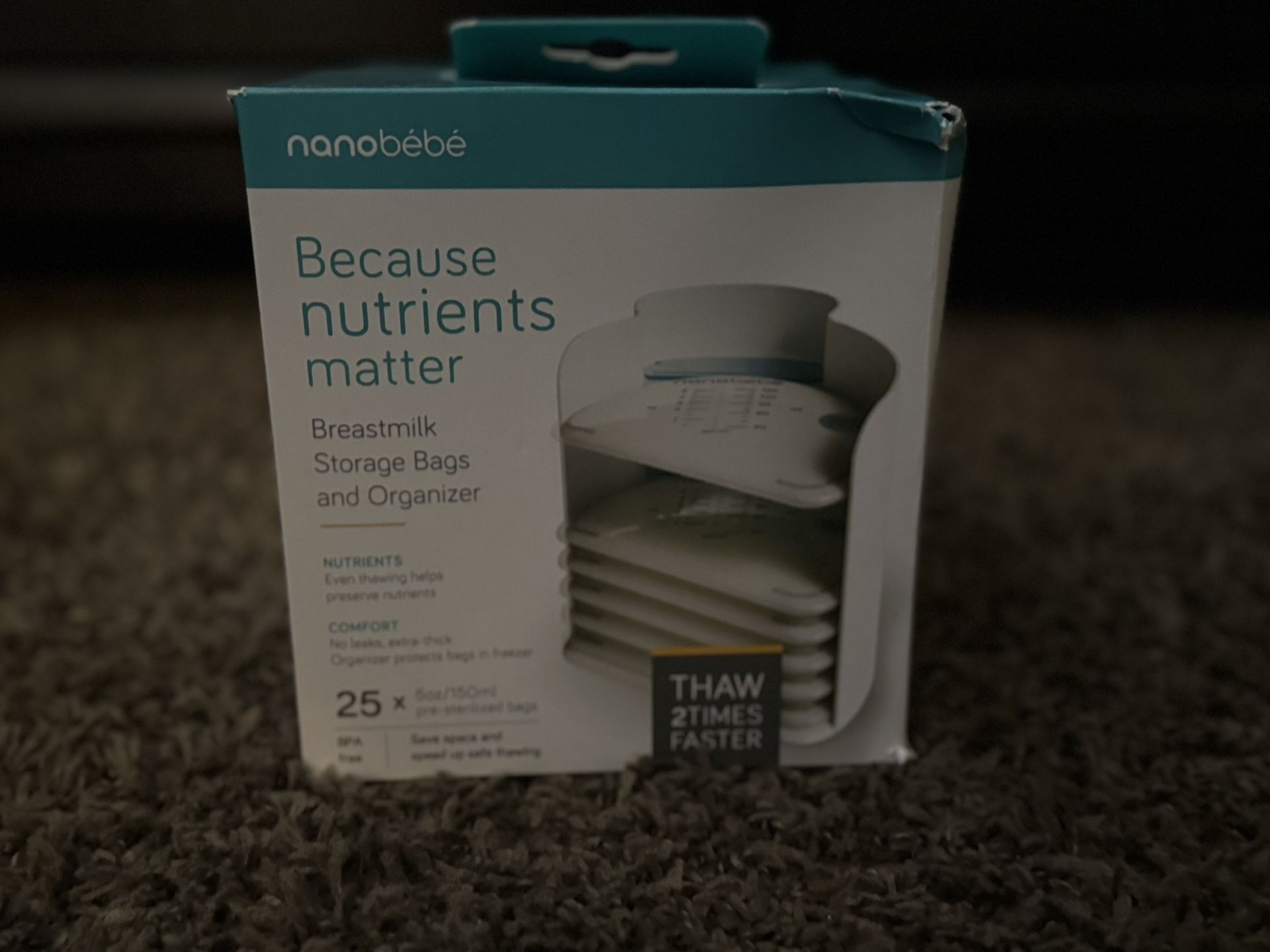 Nanobebe Breast milk Storage Bags