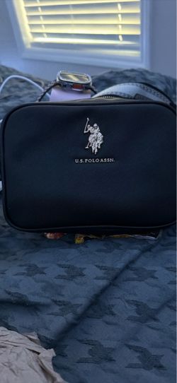 U.S. Polo Assn. Black Toiletry Bag