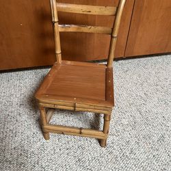 Child-sized Rattan Chair