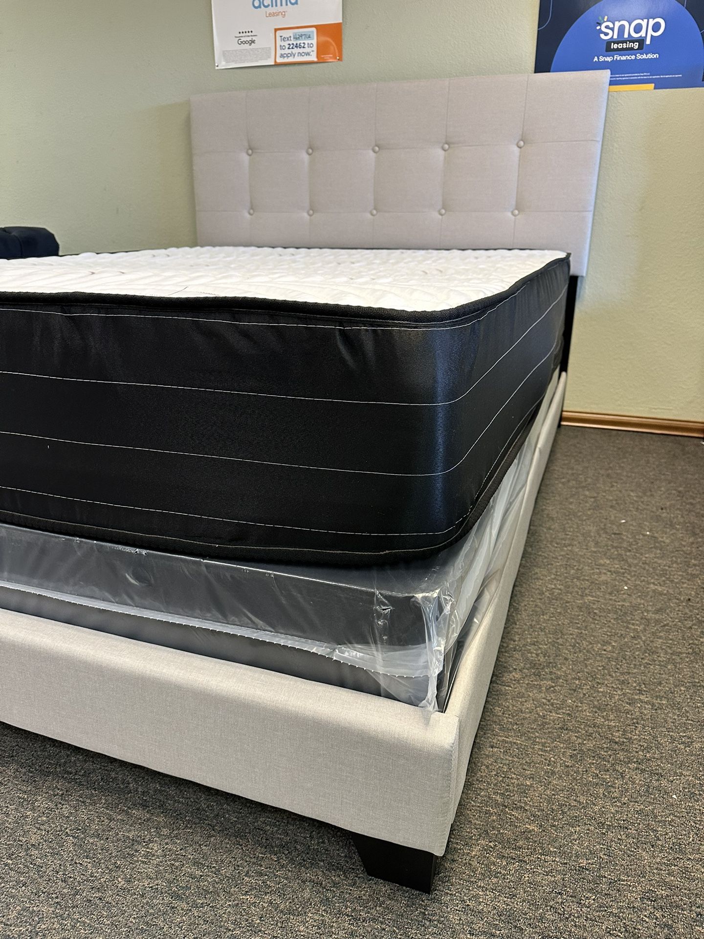 NEW TWIN FULL QUEEN KING SIZE BED WITH MATTRESS AND BOXSPRING INCLUDING FREE DELIVERY BEDROOM FURNITURE SECTIONAL SOFA AVAILABLE,New Products : American Fashion Style Bags On Sale