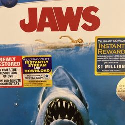 JAWS (Blu-Ray + DVD-1975)
