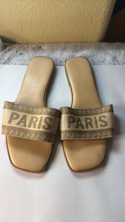 Aouge 'Paris' Slide Sandals size 10