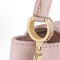 LOUIS VUITTON Capucines, color - block design, leather, Capucines, handbag/shoulder bag, mini, women's style  (wei2)43