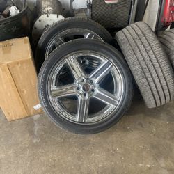 20” Iroc Wheels And Tires 